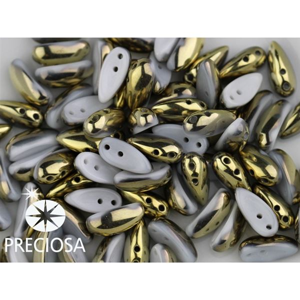 PRECIOSA Chilli 4x11 mm 15 ks Zlat� (02010-26441) CHIL048