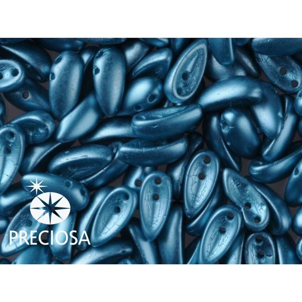 PRECIOSA Chilli 4x11 mm 15 ks Tyrkysov� (02010-25043) CHIL049