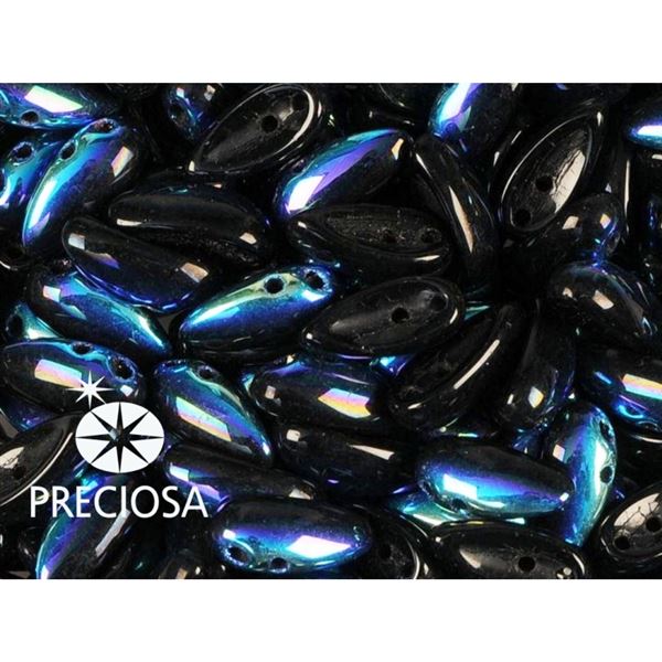 PRECIOSA Chilli 4x11 mm 15 ks �ern� (23980-28701) CHIL066