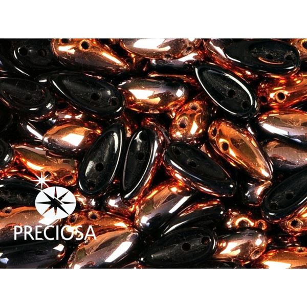 PRECIOSA Chilli 4x11 mm 15 ks �ern� (23980-27137) CHIL070