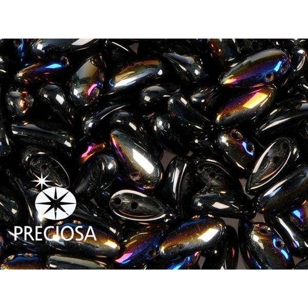 PRECIOSA Chilli 4x11 mm 15 ks �ern� (23980-28101) CHIL071