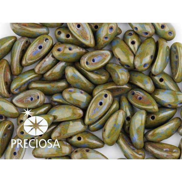 PRECIOSA Chilli 4x11 mm 15 ks Modr (33100-86805)