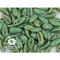 PRECIOSA Chilli 4x11 mm 15 ks Zelená (63130-86805) CHIL076