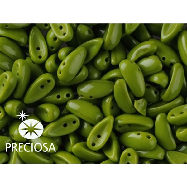 PRECIOSA Chilli 4x11 mm 15 ks Zelen (53420) CHIL084