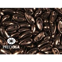 PRECIOSA Chilli 4x11 mm 15 ks Bronzová (23980-15726) CHIL132
