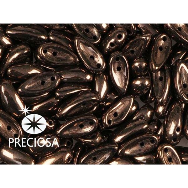 PRECIOSA Chilli 4x11 mm 15 ks Bronzov (23980-15726) CHIL132