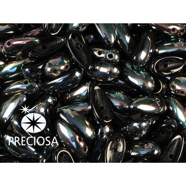 PRECIOSA Chilli Kor�lky 4x11 mm-15 ks �ern� (23980-29121) CHIL143