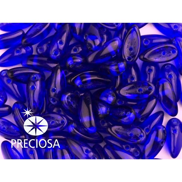 PRECIOSA Chilli 4x11 mm 15 ks Modr (30090)