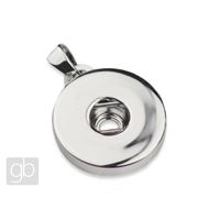 Pívsek BUTTON biuterie Platina CV25