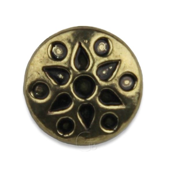 Knofl�k pro BUTTON bi�uterii Platina CVK46