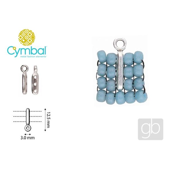 CYMBAL ZAKROS 8/0 BEADS Koncovka Starostbro