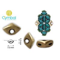 CYMBAL TRIPITI - GEMDUO SIDEBEAD Staromosaz