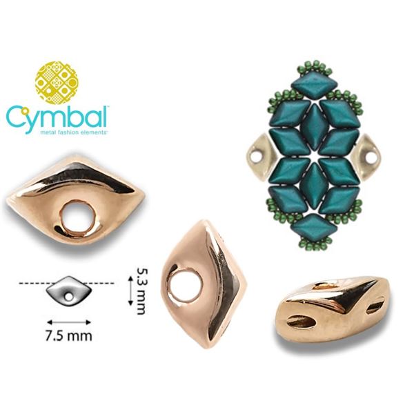 CYMBAL TRIPITI - GEMDUO SIDEBEAD Zlatorov