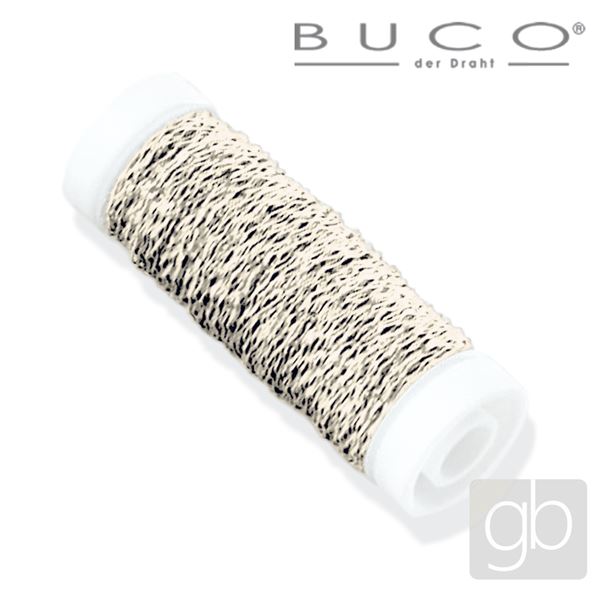 Bižuterní drát BUCCO BOUILLON EFFECT 0,3 mm Šampaň
