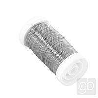Biuterní drát Myrtový 0,37 mm 100 g Stíbrná