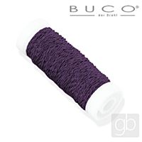Bižuterní drát BUCO BOUILLON EFFECT 0,3 mm Fialová LILA