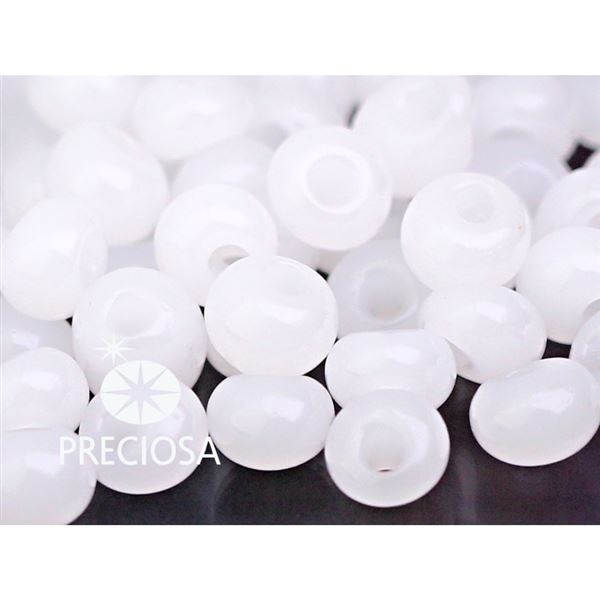 Preciosa DROPS kor�lky 2/010gB�l� (02090) DROP036