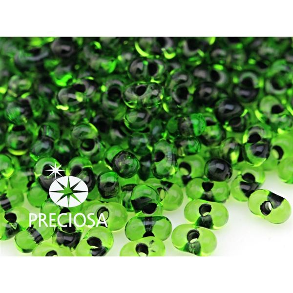 Preciosa Farfalle 2x4 mm Zelen� FF7 10 g