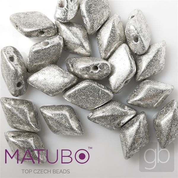 GEMDUO Matubo 8 x 5 mm Stbrn TS23980