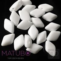 GEMDUO Matubo 8 x 5 mm Bílá 03000-00000