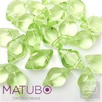 GEMDUO Matubo 8 x 5 mm Zelená 50400-00000