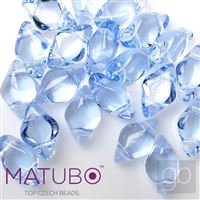 GEMDUO Matubo 8 x 5 mm Modrá 30010