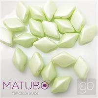 GEMDUO Matubo 8x5 mm Zelená 29315AL