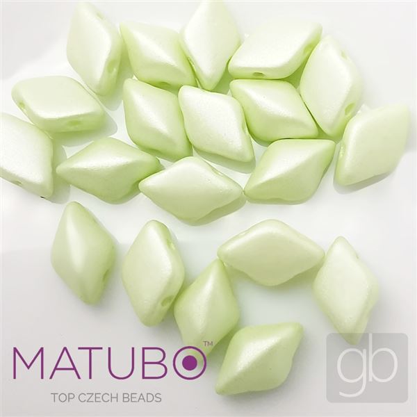 GEMDUO Matubo 8x5 mm Zelen 29315AL