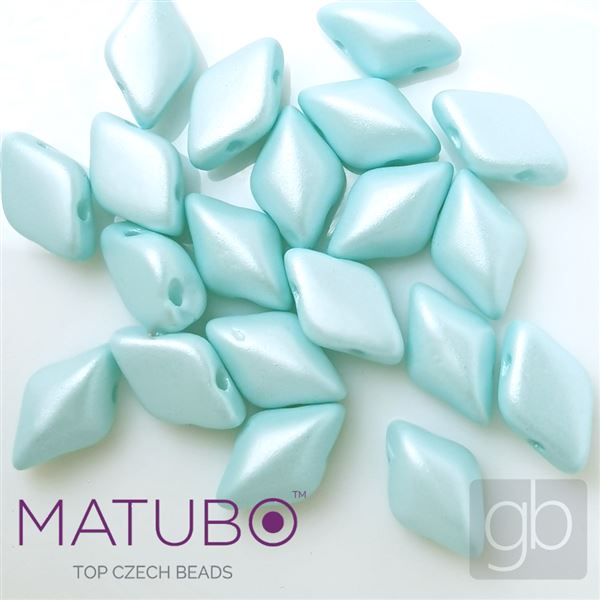 GEMDUO Matubo 8 x 5 mm Modr 29313AL