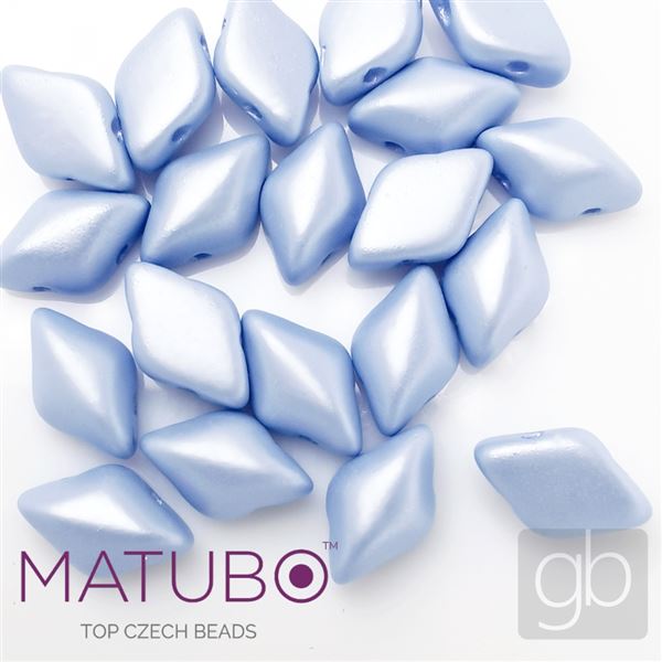 GEMDUO Matubo 8 x 5 mm Modr 29310AL