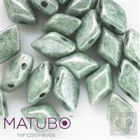 GEMDUO Matubo 8 x 5 mm Zelená 14459WH