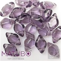 GEMDUO Matubo 8 x 5 mm Fialová 20500-00000