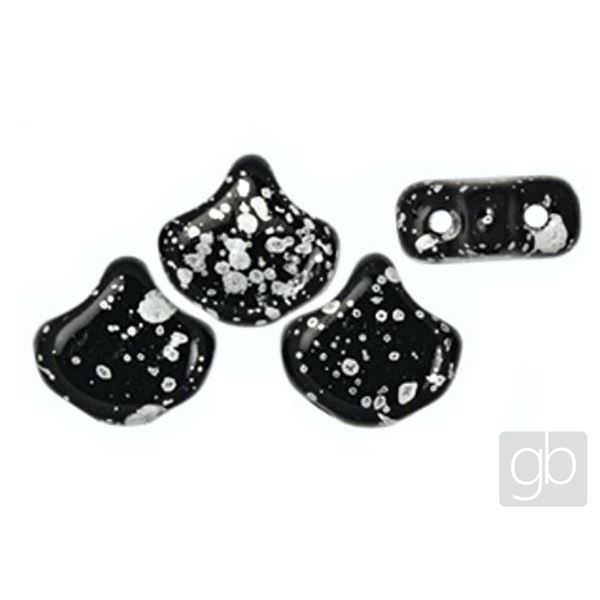 MATUBO GINKO 7,5x7,5 mm 20 ks �ern� ( S23C23980)