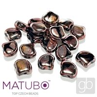 MATUBO GINKO 7,5 mm 20 ks Rovozlatá batik 8723980-27133BA