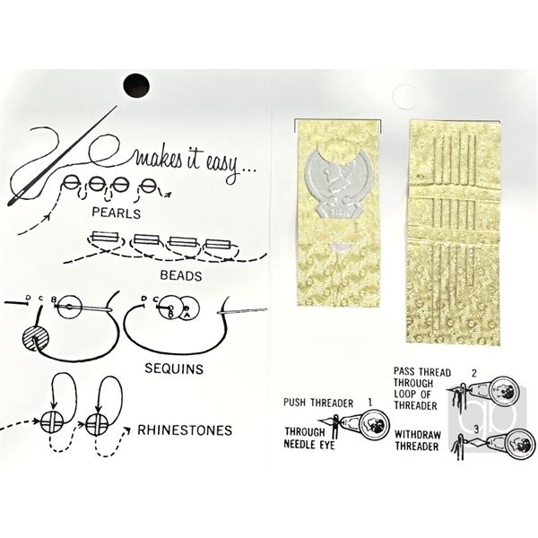 Sada jehel na perli�ky MIYUKI 6 ks (vel.10-15) s navl�ka�em