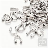 Ochranné oko na biuterní drátek STÍBRNÁ