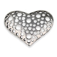 P�ív�sek Srdce 38x31x2 mm Starost�íbro