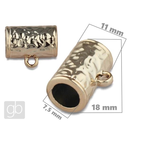Z�v�s plastov� 18 x 11 mm Zlator��ov�