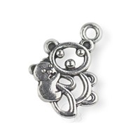 Pívsek 19x12 mm koala Stíbrná
