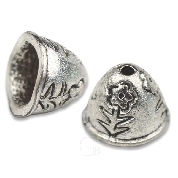 Kapl�k ozdobn� 8x10 mm Platina K2226