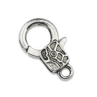 Karabinka ozdobná biuterní zapínání 23x12 mm