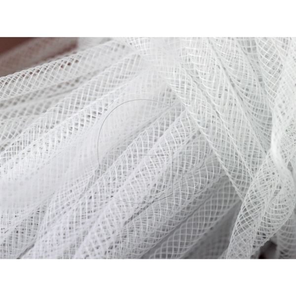 Pru�n� n�vlekov� s�ka MESH TUBING 8 mm B�l� K2277