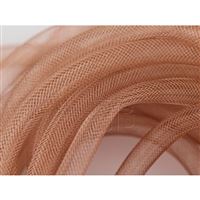 Pru�ná návleková sí�ka MESH TUBING 8 mm Hn�dá K2282