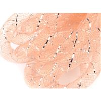 Pru�ná návleková sí�ka MESH TUBING 8 mm Lososová K2435