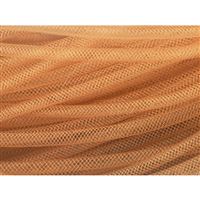 Pruná návleková síka MESH TUBING 4 mm Lososová K704