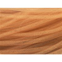 Pruná návleková síka MESH TUBING 4 mm Lososová K704