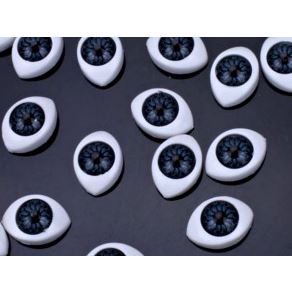 O�i bi�utern� 14x10 mm Plast 1 ks �ed�