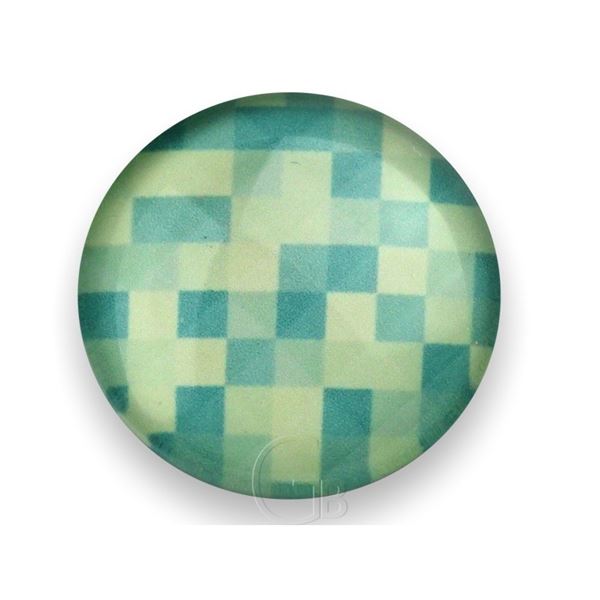 Kabo�on sklen�n� Mandala 20 mm KAB266