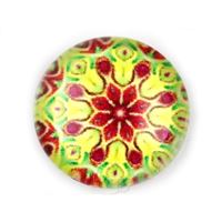Kaboon sklenný Mandala 12 mm KAB78