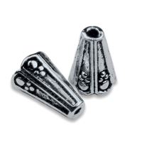 Kaplík biuterní zdobený 7,9x13 mm Starostíbro KAPL031 K2179